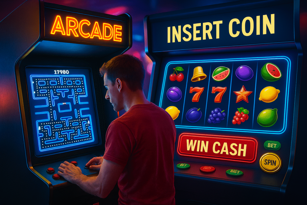 Insert Coin, Win Cash: The Arcade Spirit Reborn in Digital Casinos